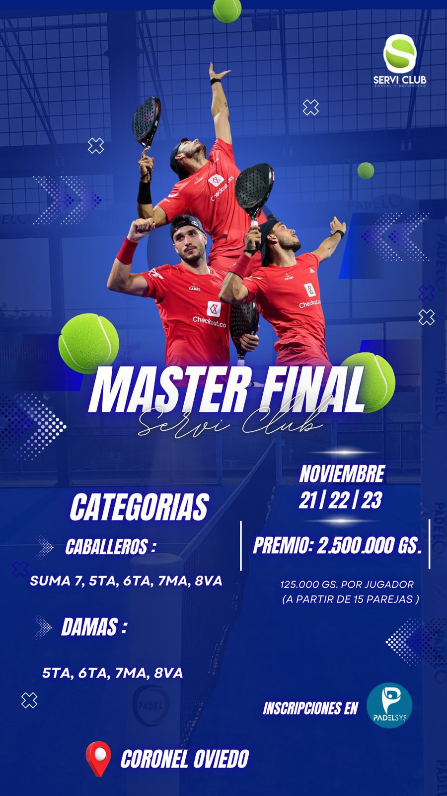 MASTER FINAL SERVI CLUB
